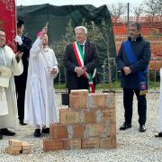 La benedizione dell'Abate Generale di Monte Oliveto e del Parroco di Asciano